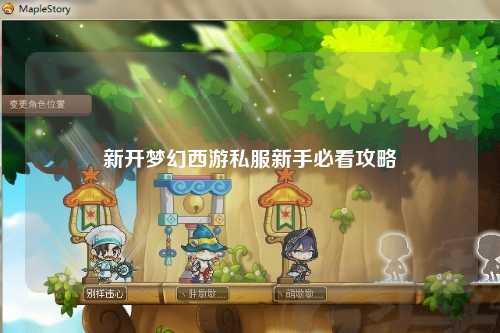 新开梦幻西游私服新手必看攻略
